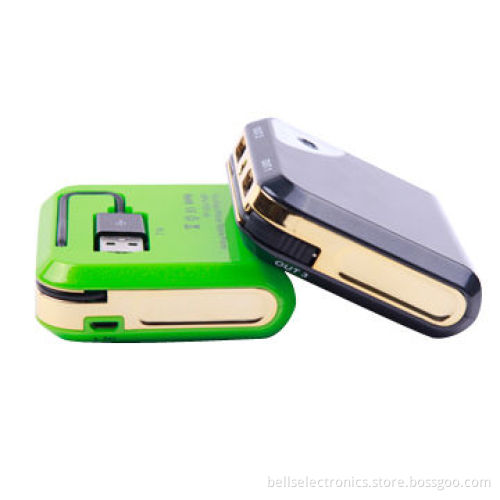 5200mAh Dual USB power bank portable for mobile phone